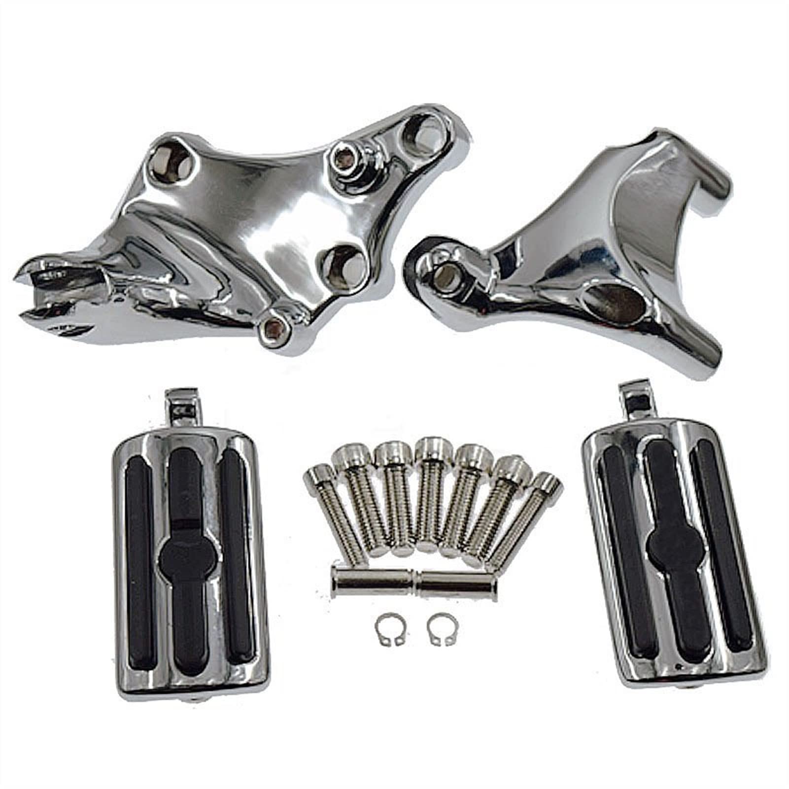 Repose-Pieds Arrière Moto XL883N XL883L Installer Facilement un Cale-Pied Passager