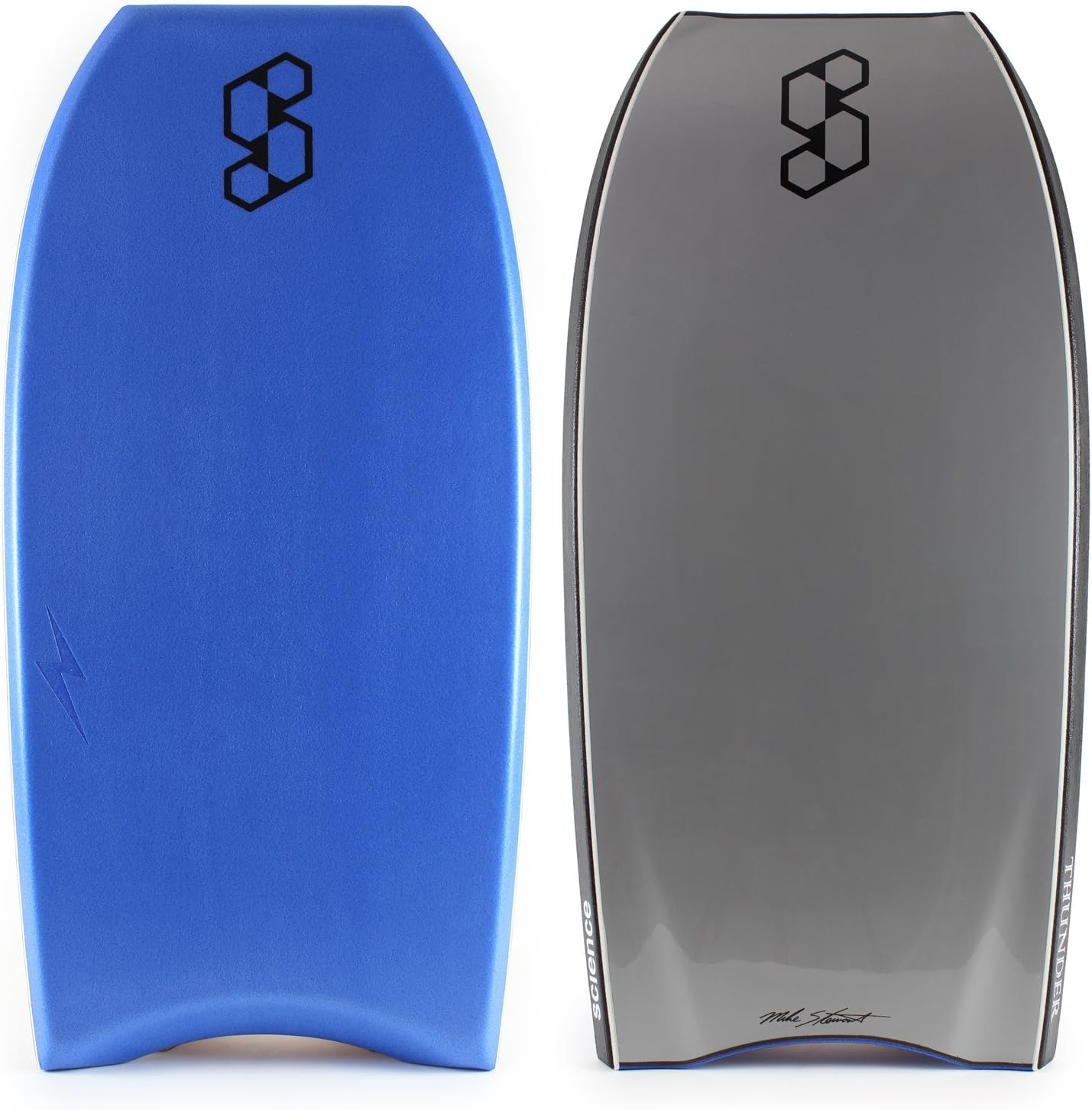 Mike Stewart Thunder XL 46 2017 Bodyboard Royal Blue deck, Black