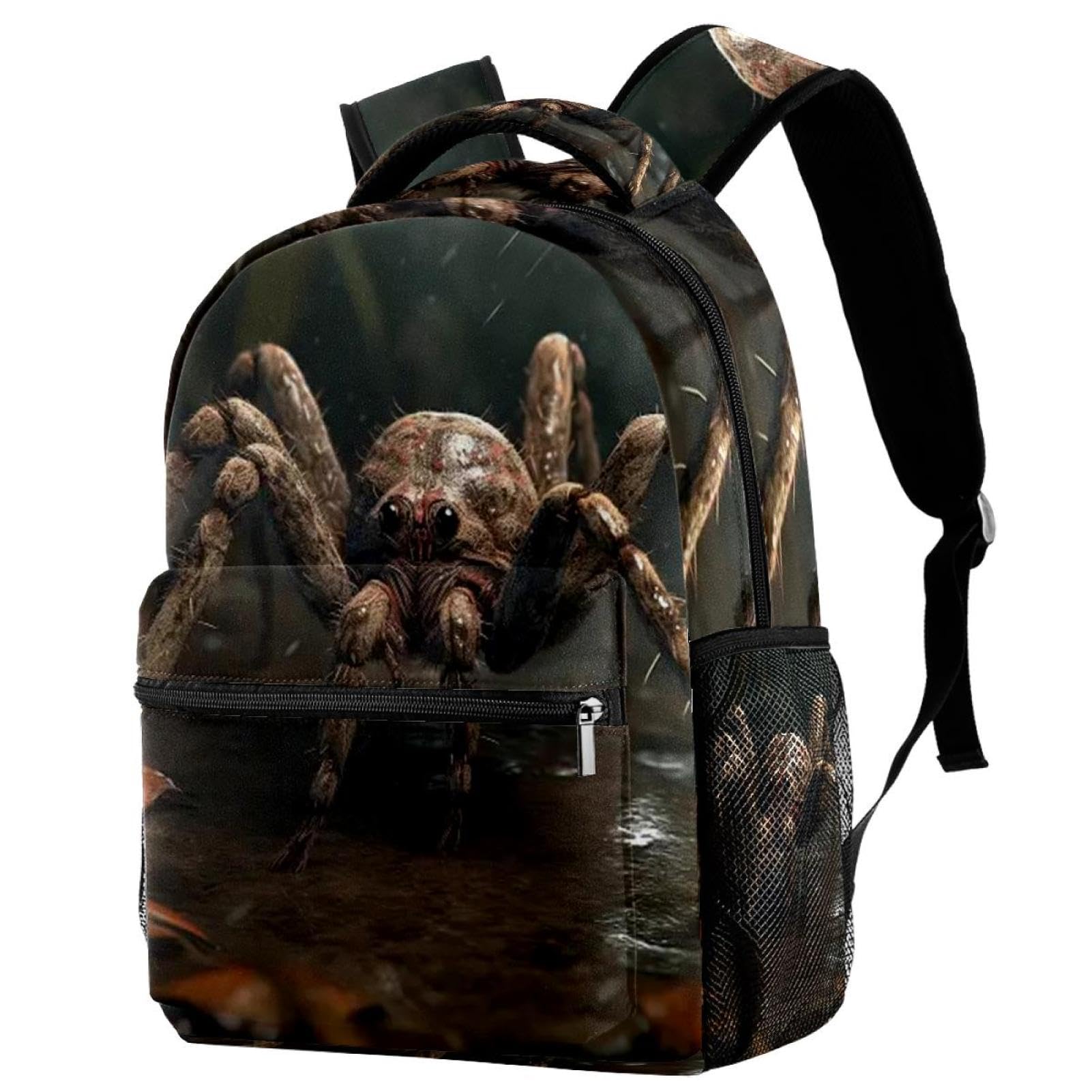 Sac à dos de voyage Spider multicolore avec porte-bouteille