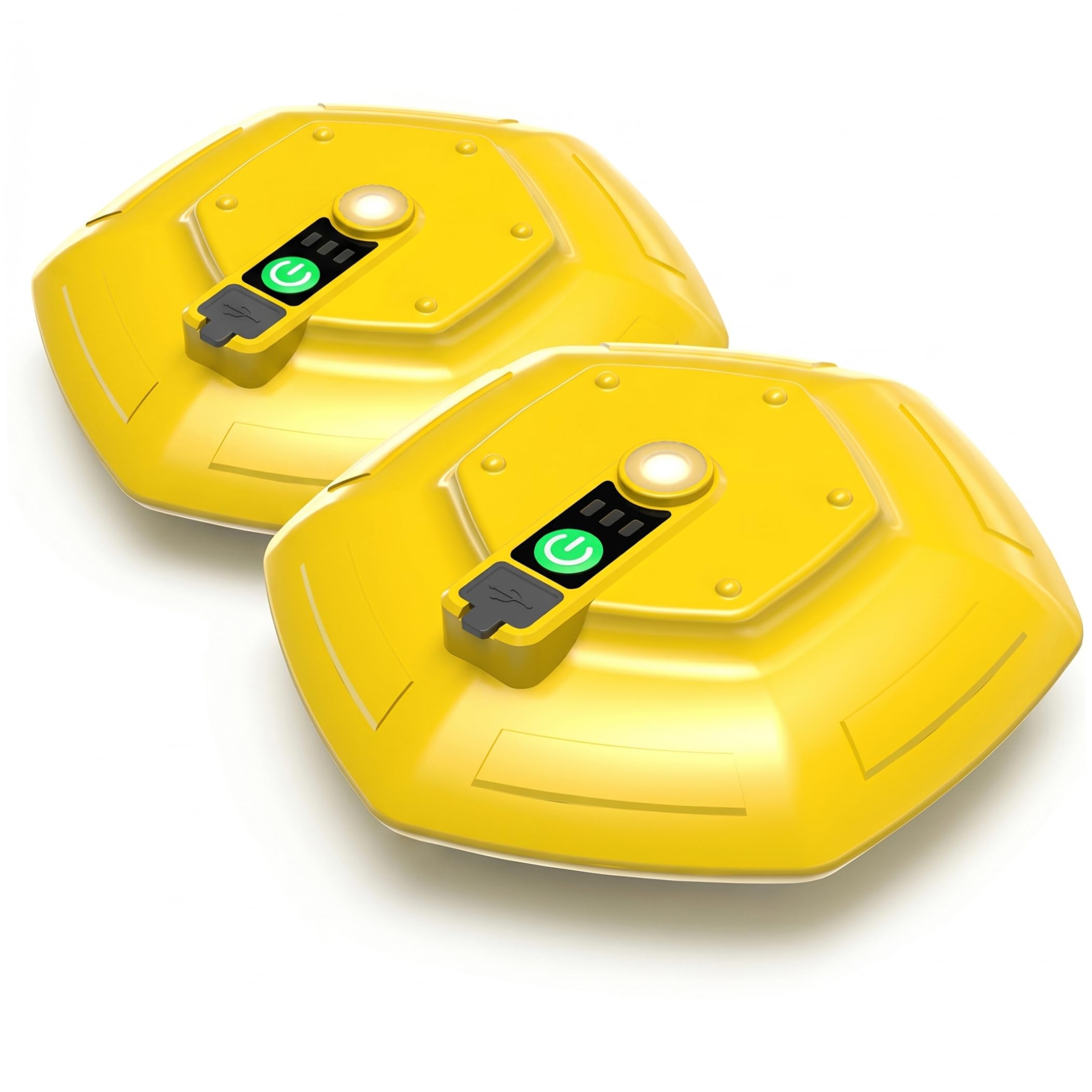 2 Pack Rechargeable Live Bait Aerator with IPX7 Waterproof, 14-Hour Runtime for Fishing Trips, Portable Bait Bucket Aerator for Minnows, Shrimp