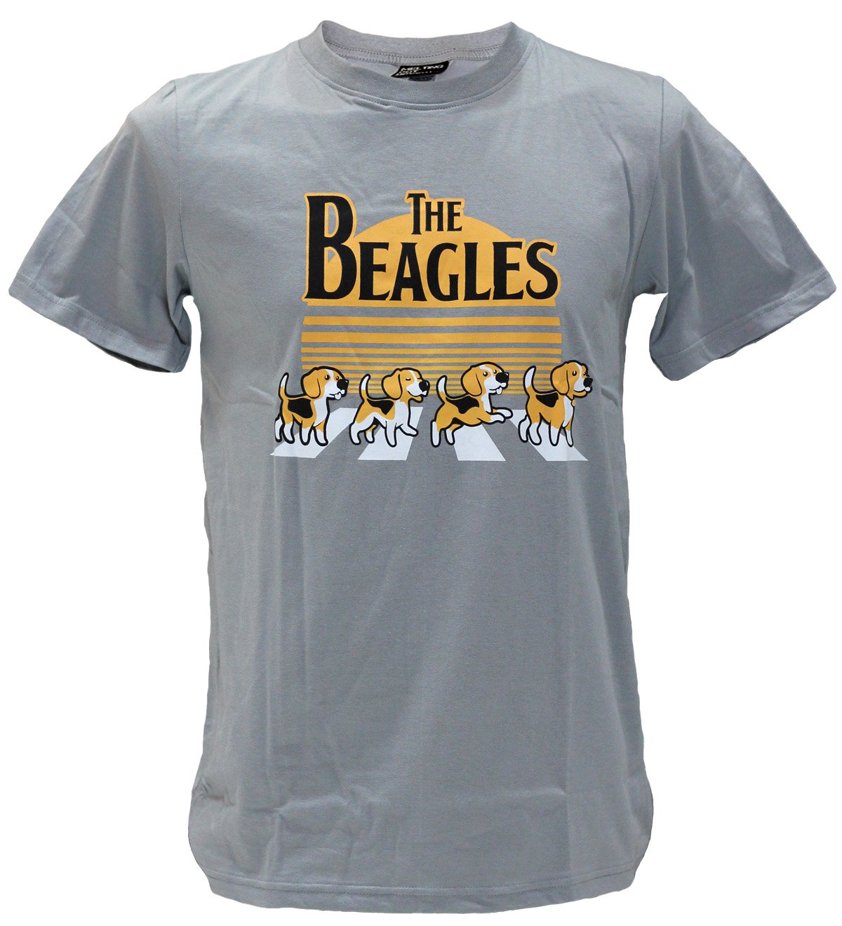 Cute The Beagles Road Dog Lover Graphic Music Fan T-Shirt