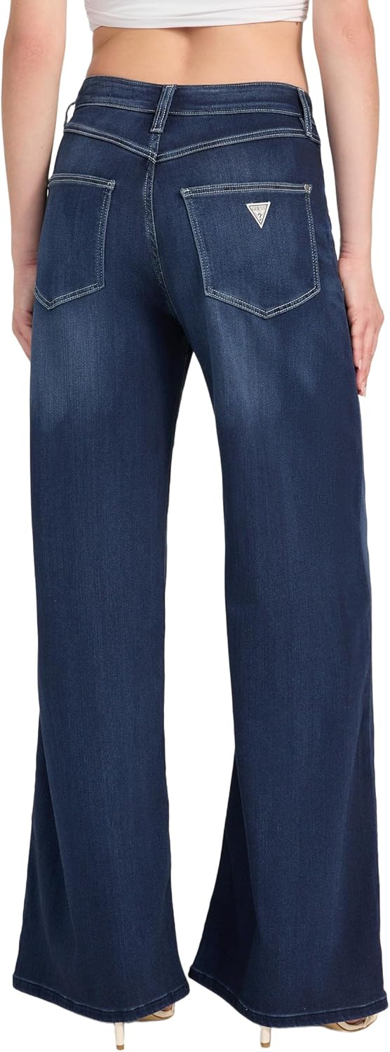 Guess Womens Bellflower Wide Leg Jean - Image 5