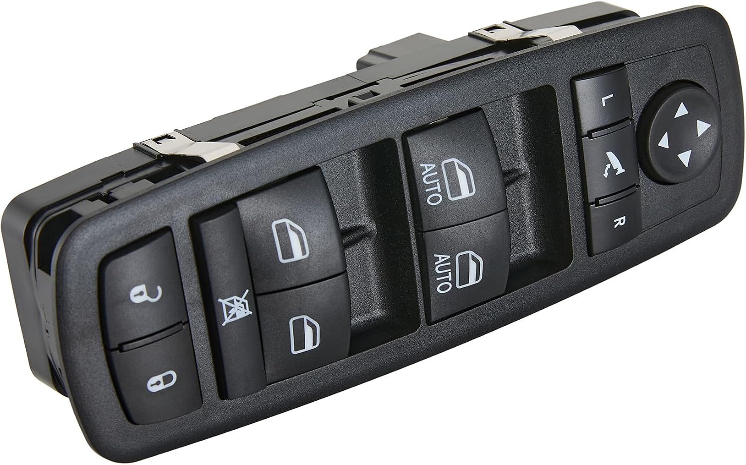 ZAPSOTS Master Power Window Switch.3+9 Pins Metal.Fits for 2012-2015 Chrysler Town Country,12-15 Dodge Grand Caravan,13-15 Ram 1500 2500.Front Left Driver Side Control switches.68110867AB(Blue Light)