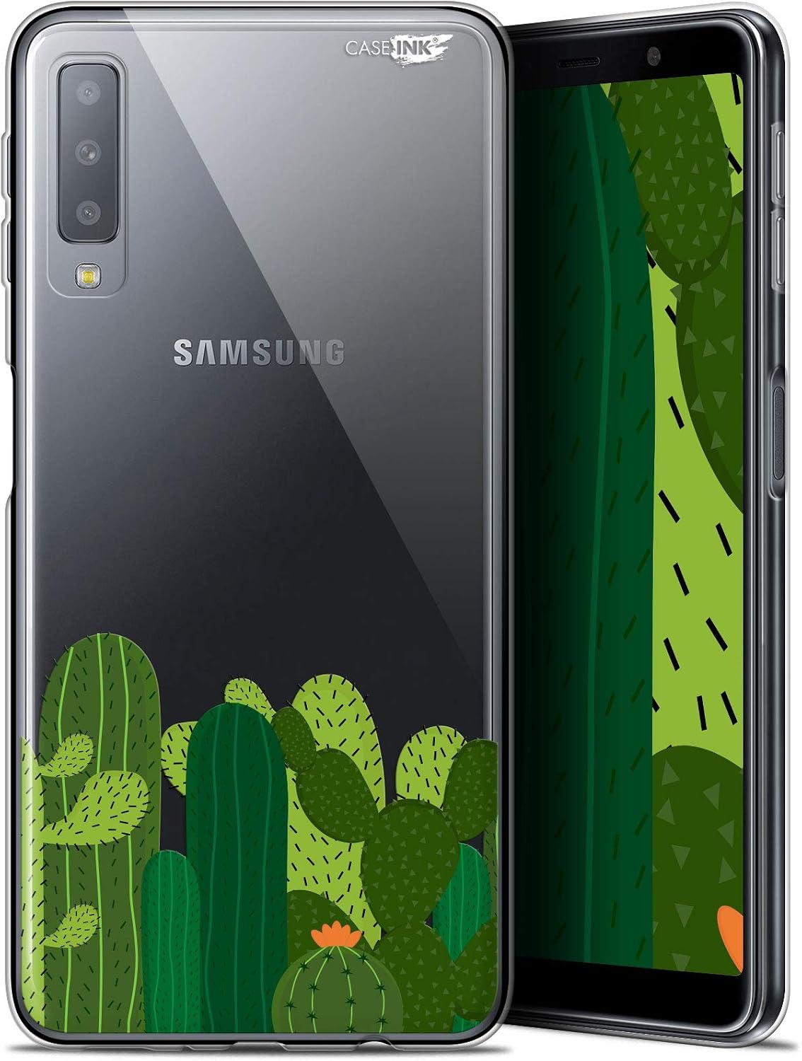 Case for 6 inch Samsung Galaxy A7 2018, Cactus