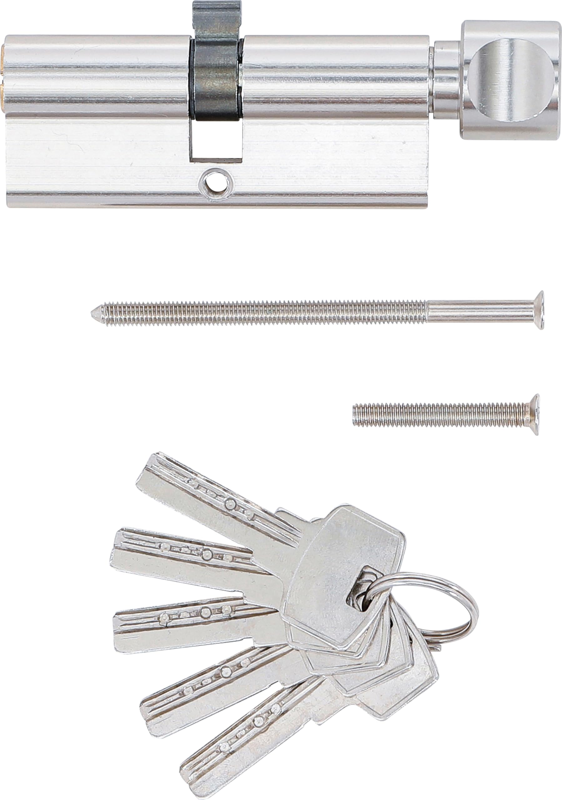 BGS Diy 85280 | Cilindro serrature di sicurezza | con pomello | 80 mm