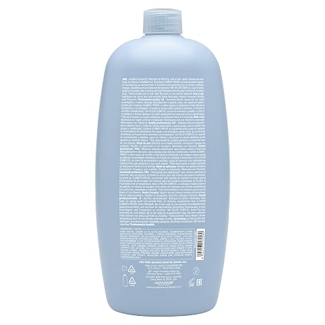ALFAPARF MILANO Semi di Lino Density Shampoo for Thinning Hair - Color Safe Thickening Shampoo for Hair Loss - Sulfate Free - Adds Body & Volume - Revitalized, Youthful & Thicker Locks