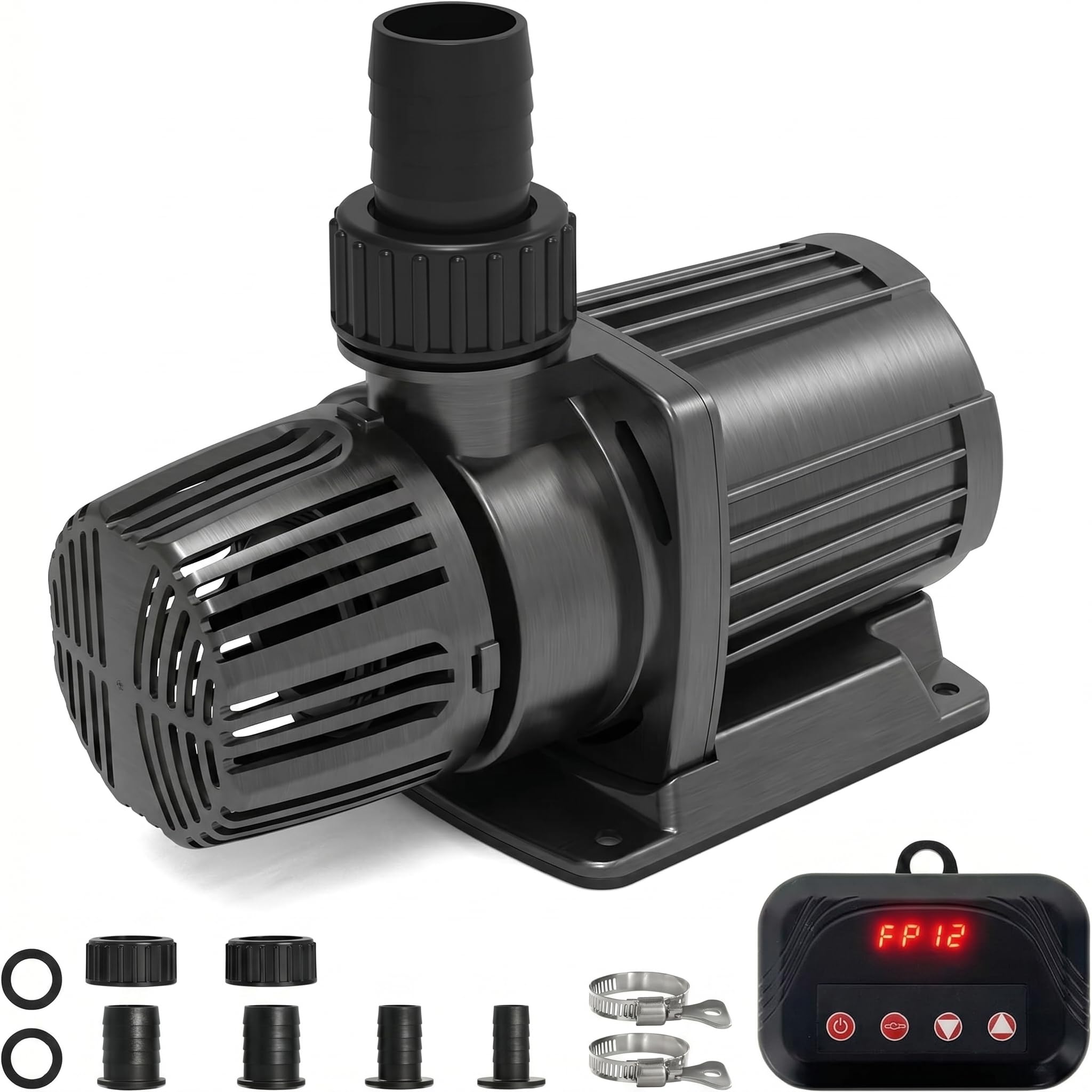 Photo 1 of KioGro 1587 GPH Pond Pump with Control Panel