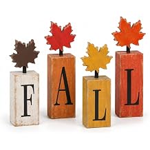 Vintage Leaves Fall Decor, Fall Decorations for Home