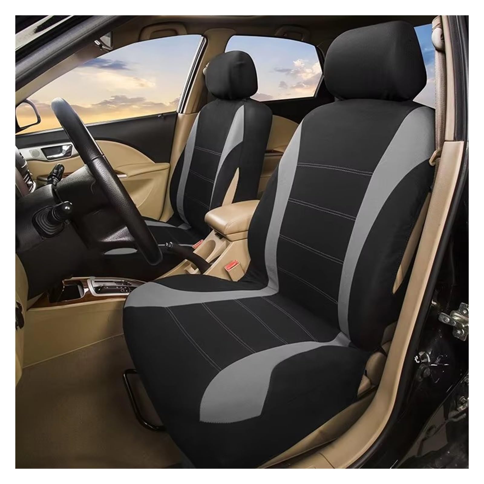 Copri sedile Protettivi Sedili Per MG 3 5 6 7 Per GT Per ZS Per HS Per RX5 Copertura Protettiva Per Seggiolino Auto Traspirante Per Cuscino Per Sedia Automatica(5seat-blue)