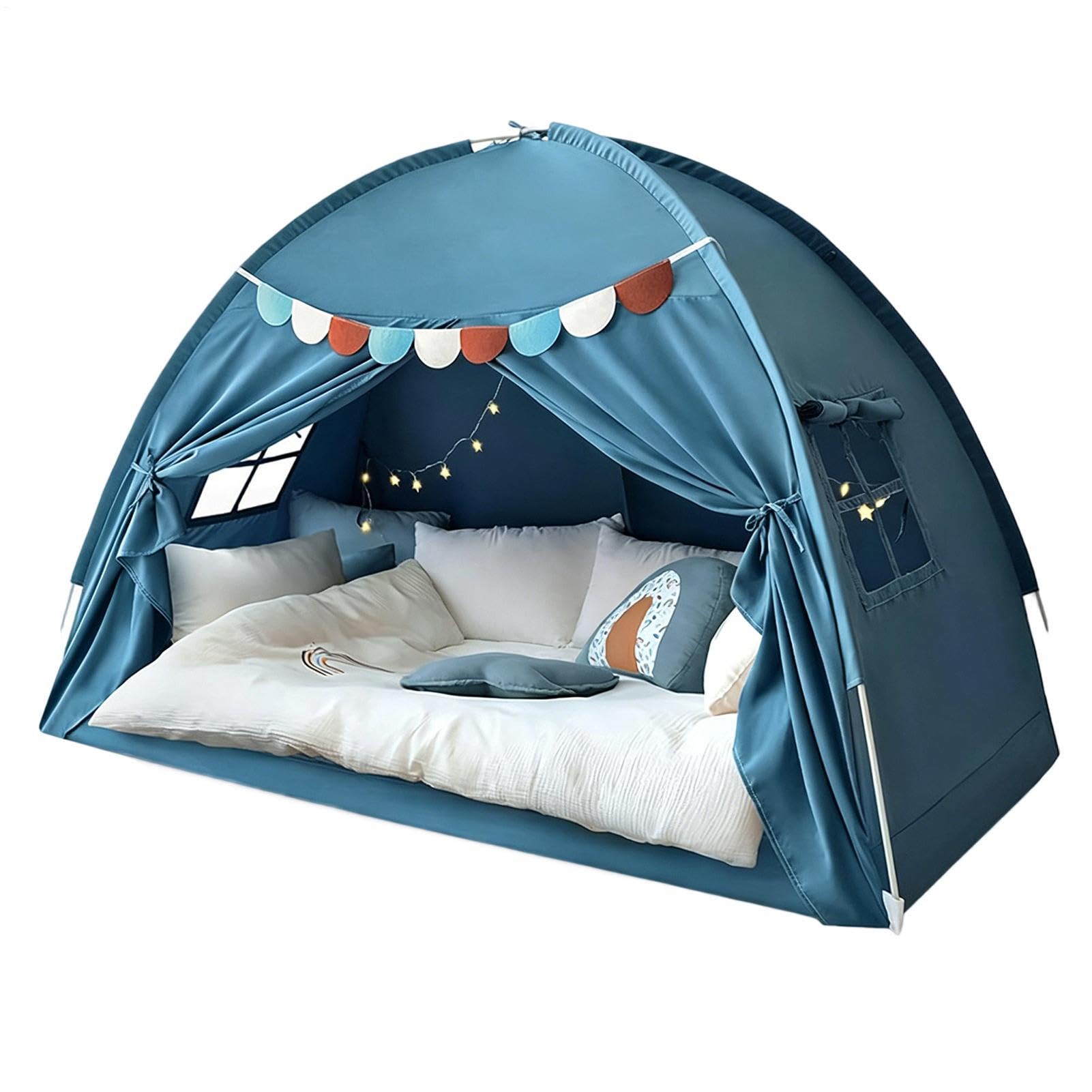 Tienda De Cama Individual para Niños Espacio Privado Transpirable