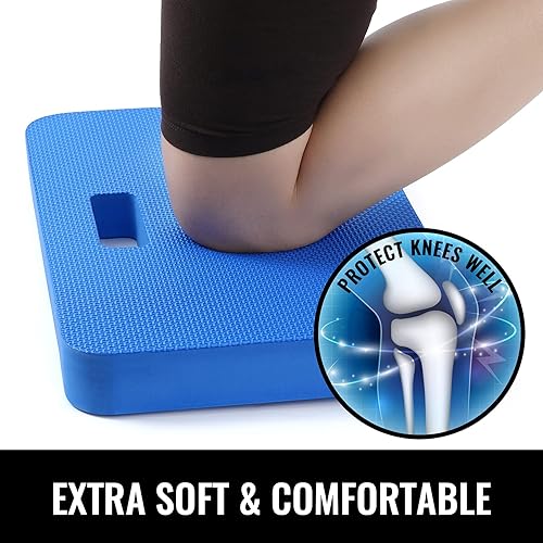 Miniatura 10 de NETANY Almohadilla para rodillas extra gruesa para jardinería, cómoda rodillera, alfombrilla de espuma extra grande para jardinería, baño de bebé,