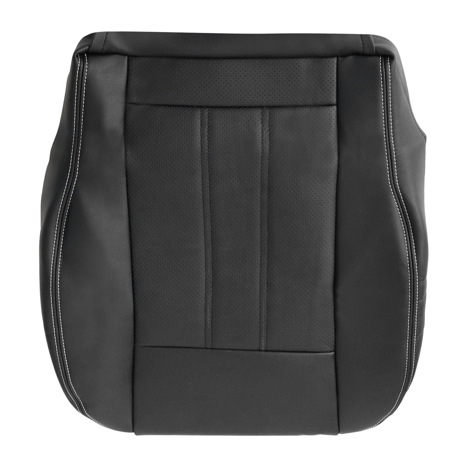 NLQR Front Driver or Passenger Bottom Replacement Seat Cover Black Compatible with Chrysler Town and Country 2011 2012 2013 2014 2015 2016 Compatible with Dodge Grand Caravan 2008-2020