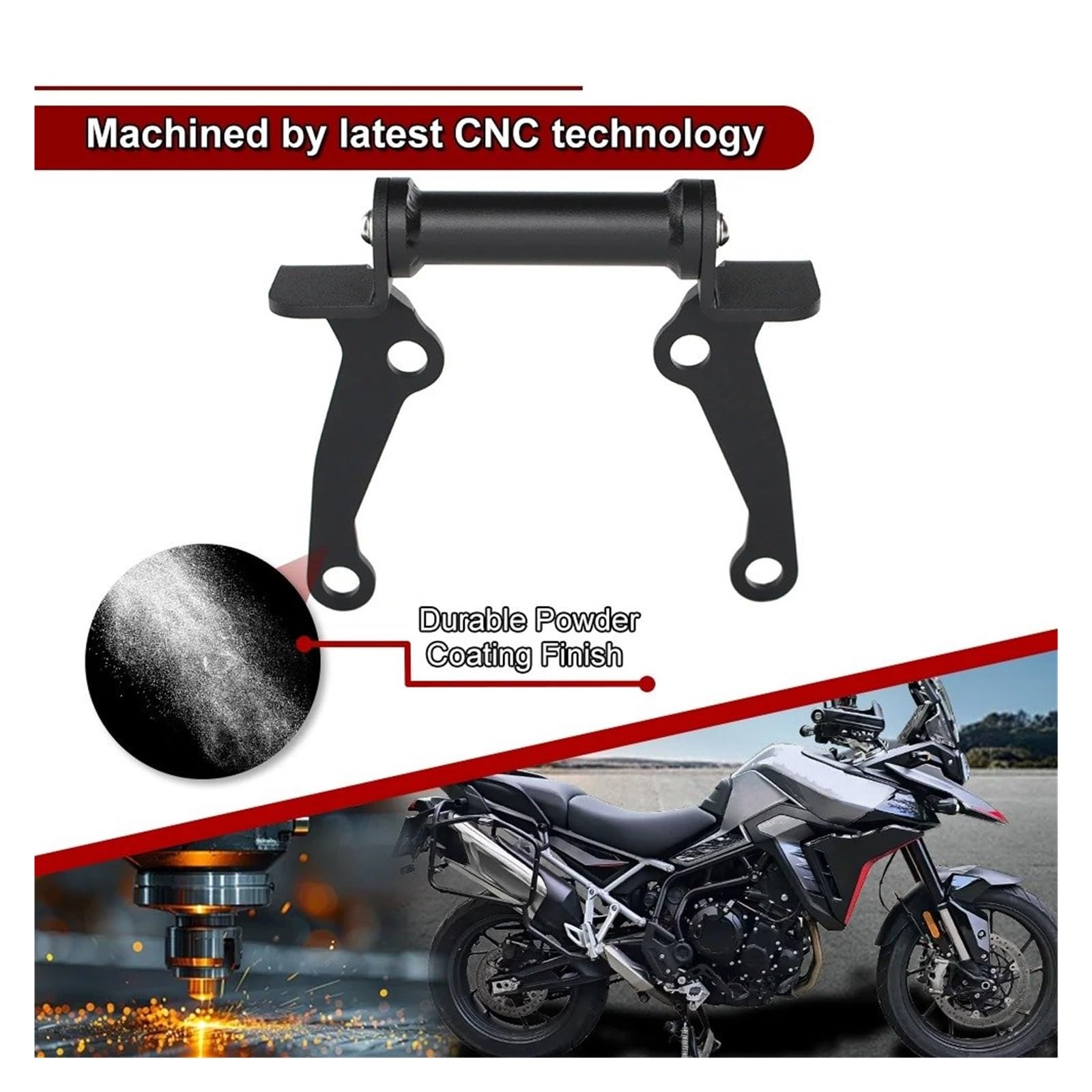 Porta Cellulare Bici Supporto Per Telefono, Per Piastra GPS, Per Triumph Per Tiger 900 GT Pro/Rally Pro, 2024