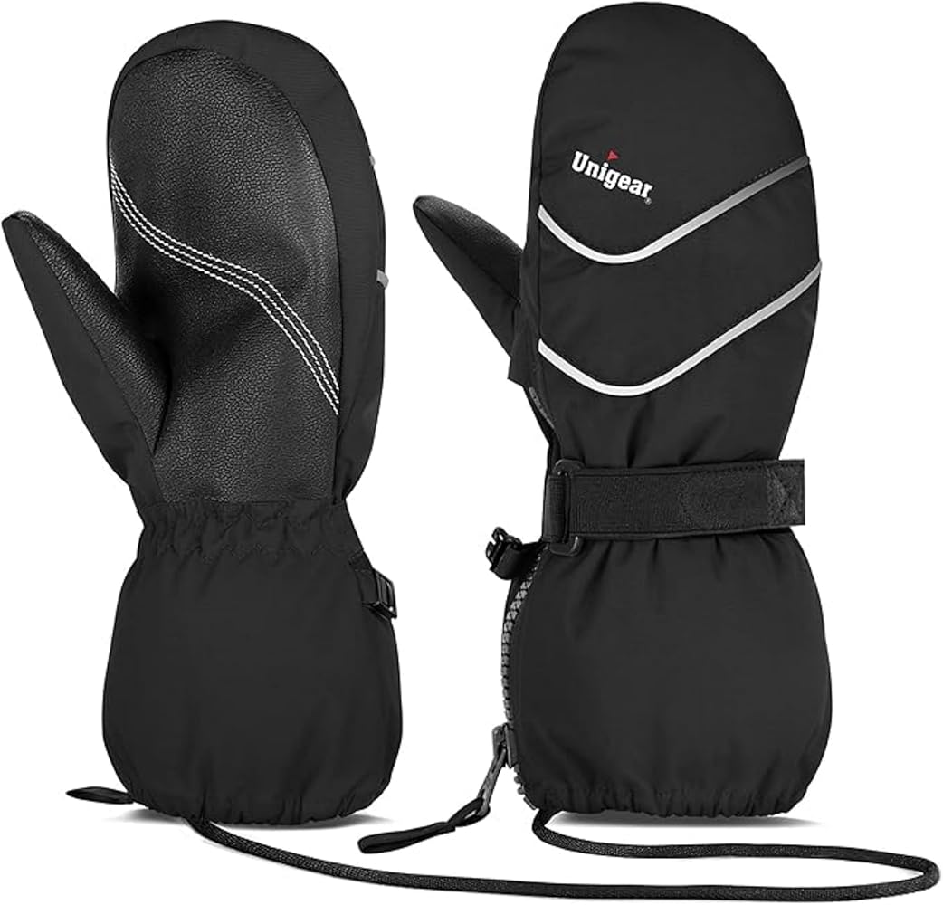 Unigear Waterproof Winter Snow Ski Mittens for Kids