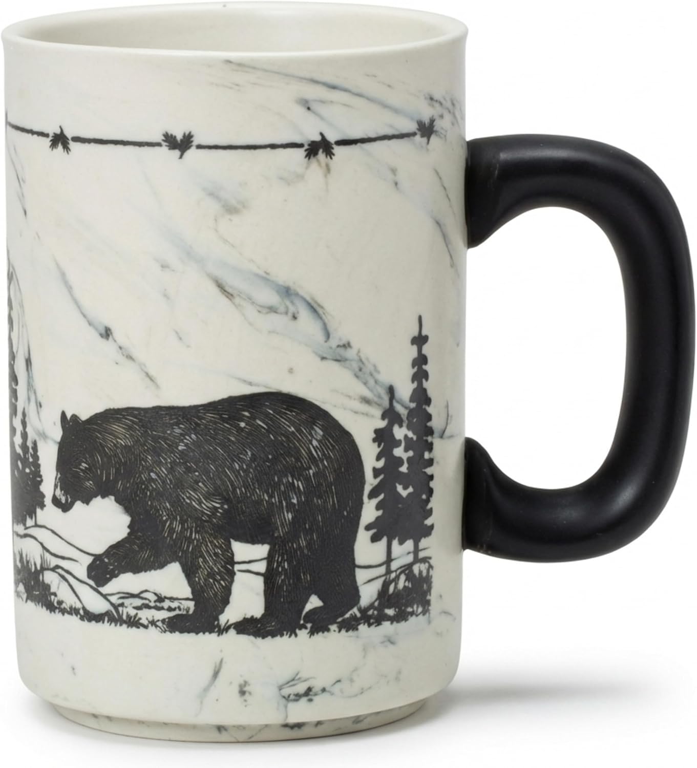 Cape Shore 18oz Heavy Stoneware Sema Pottery Mug, Bear