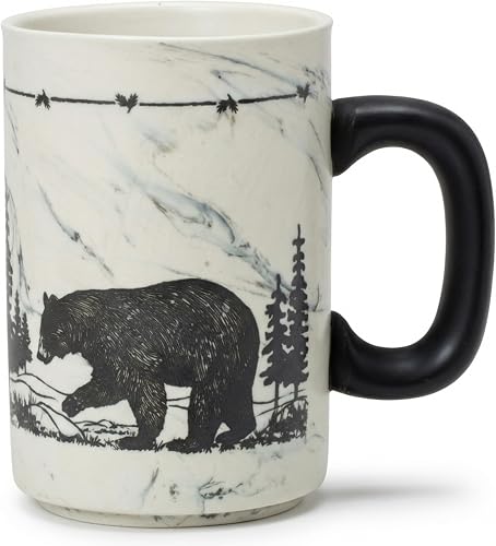 Cape Shore 18oz Heavy Stoneware Sema Pottery Mug, Bear