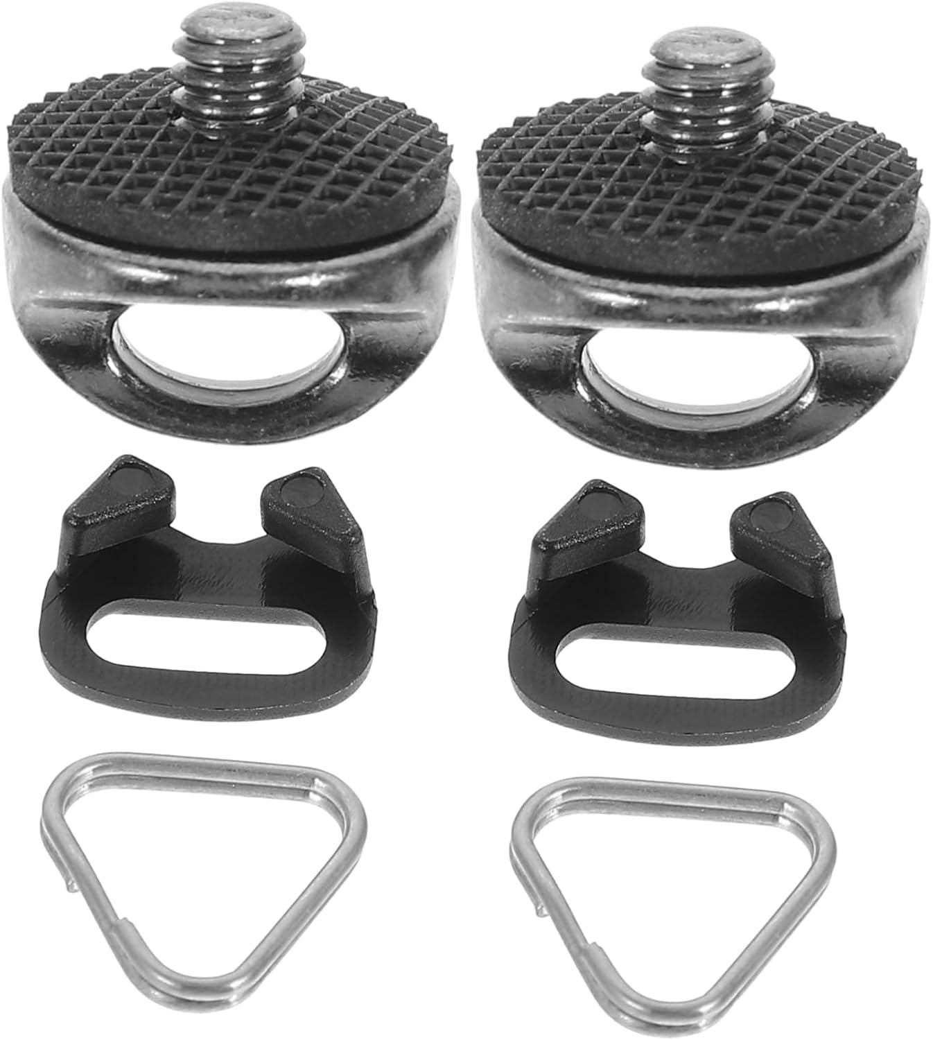 Camera Neck Strap Fixing Screw Triangle Hook Accessory Kit Black