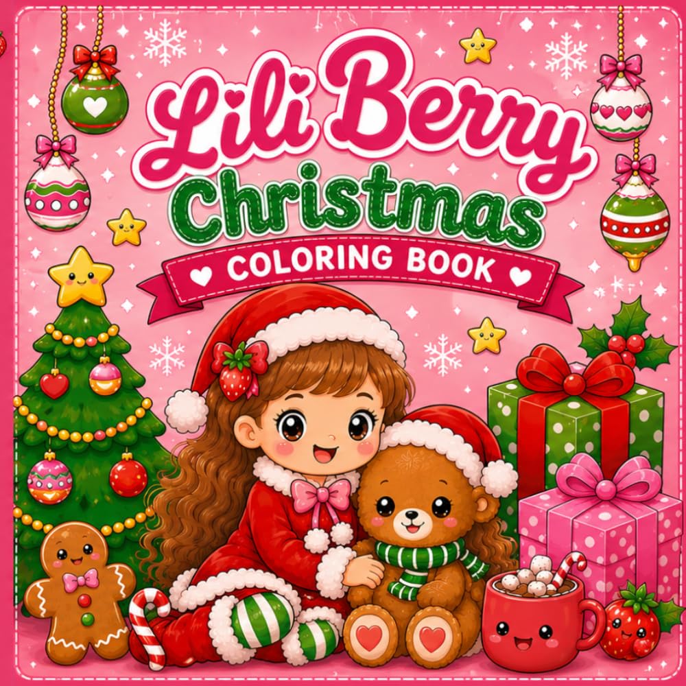 LILI BERRY CRISTMAS: COLORING BOOK
