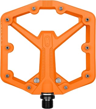 Crankbrothers ختم دواسات MTB المسطحة - حجم محدد ، وخفيف الوزن ، ومتعدد الاستخدامات ، ودواسات الدراجة المتينة
