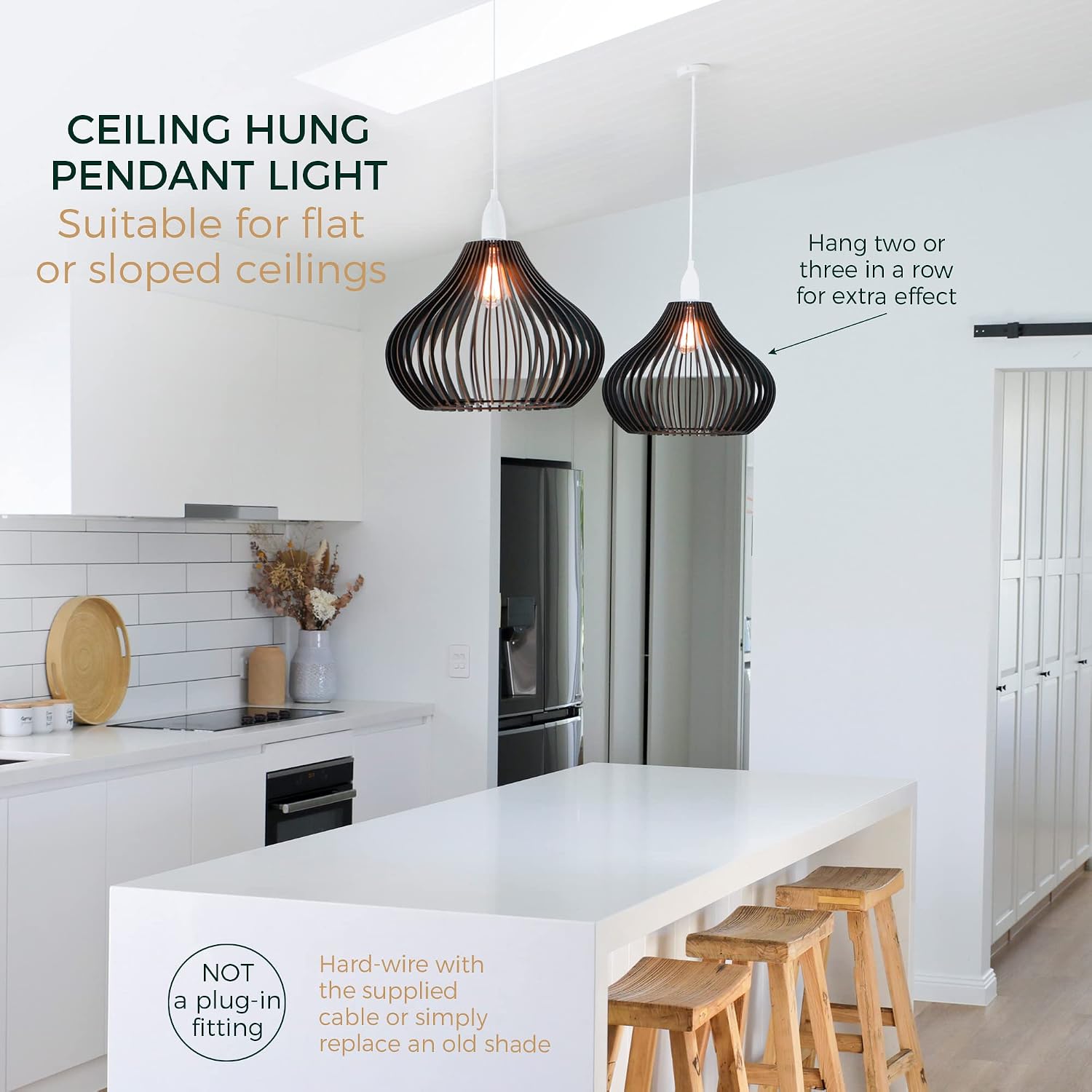 Buy Bellaniks Wooden Ceiling Light 