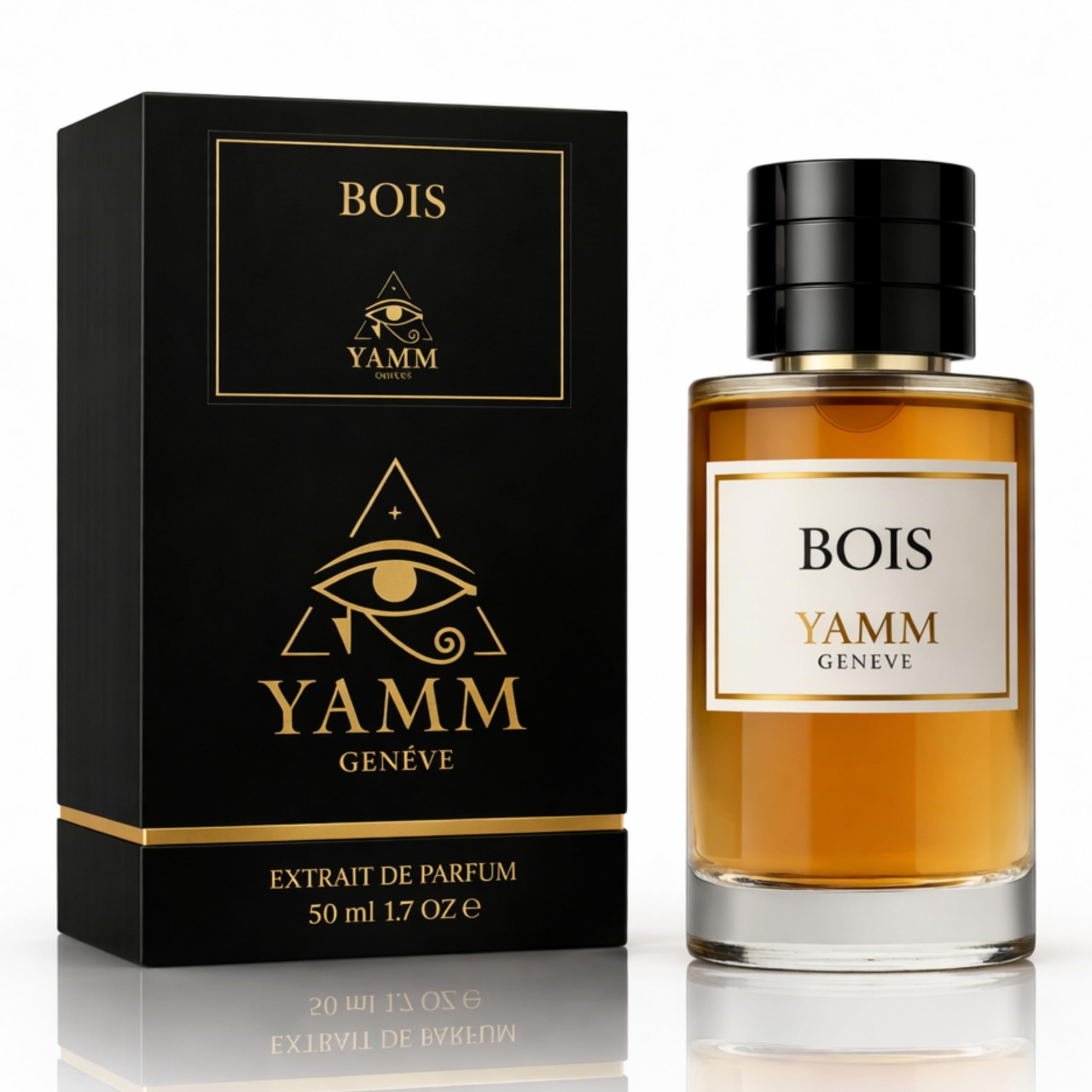 Bois | Extracto de Perfume 50 ml | Perfume Unisex Hombre y Mujer | Notas Amaderadas y Ambarinas | Lujo y Larga Duración