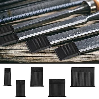Pack Of 20 Chisel Edge Protectors, Chisel Tip Protectors For Wood