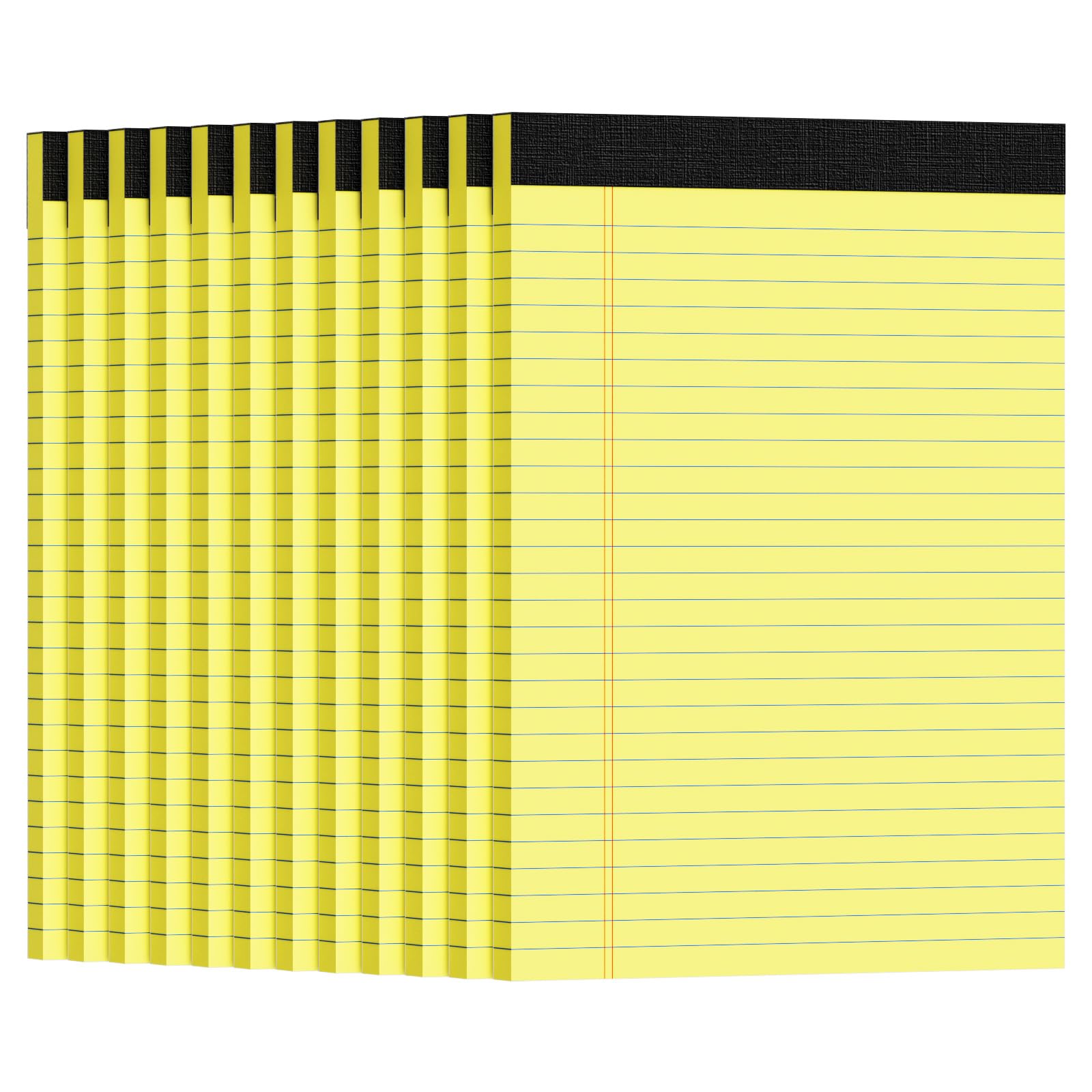 12pcs Legal Pads 8 5 x 11 Notepads 8 5 x 11 College Ruled Notebook Writing Pads of
