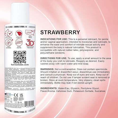 Miniatura 26 de Turn On Lubricante personal anal a base de silicona Deslizamiento de larga duración para comodidad en la puerta trasera, lubricante seguro