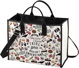 BWWKTOP Vampire Merch tote bag The Diaries Fans Gift It's A Vampire Thing Vampire Crossbody Shoulder Bag