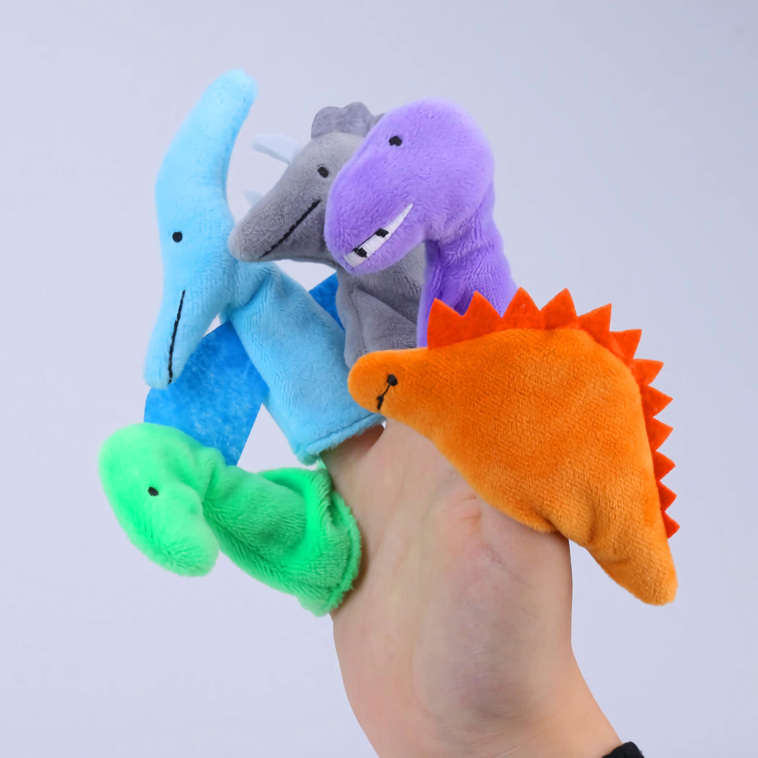 LOMTRATS 2024 Marionetas de Dedo, Lindas Marionetas de Dedo Suaves para educación temprana, Entretenimiento, Cuentos para Dormir, Juguetes novedosos, Regalos para niños.