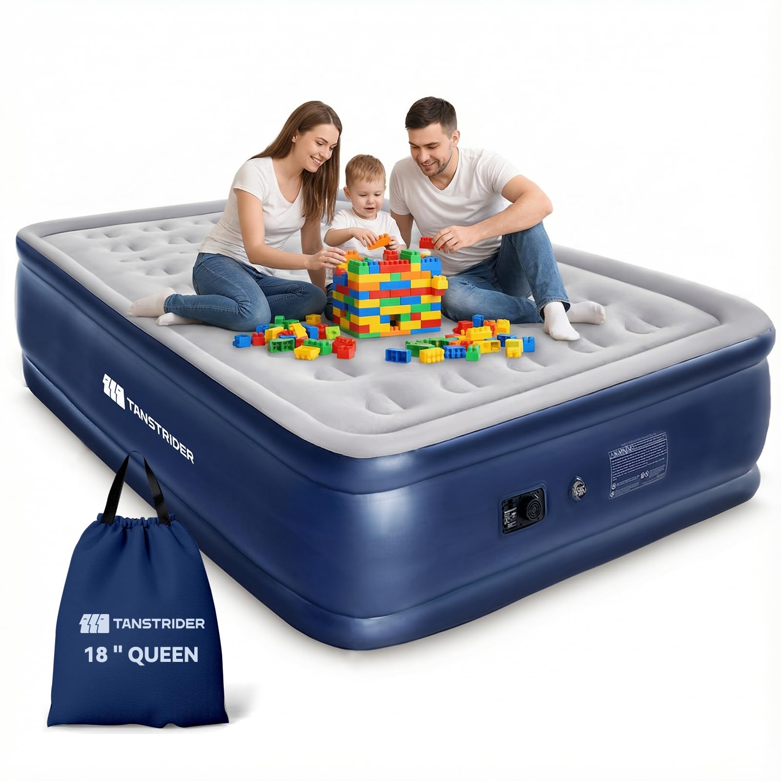 TANSTRIDER Queen Air Mattress 18 Inch