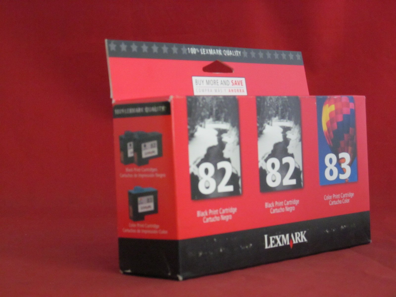 Amazon.co.jp: Lexmark 82 / 82 / 83 (18l1060 ) ブラック/カラー