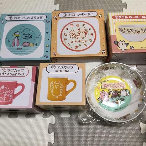 Amazon カナヘイ 一番くじ ピスケ うさぎ ねーねーねこ お皿 マグカップ 当りくじ アイドル 芸能人グッズ 通販
