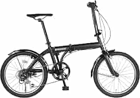 Amazon | 防災サイクル 20型 6段変速付 ノンパンク折畳み自転車