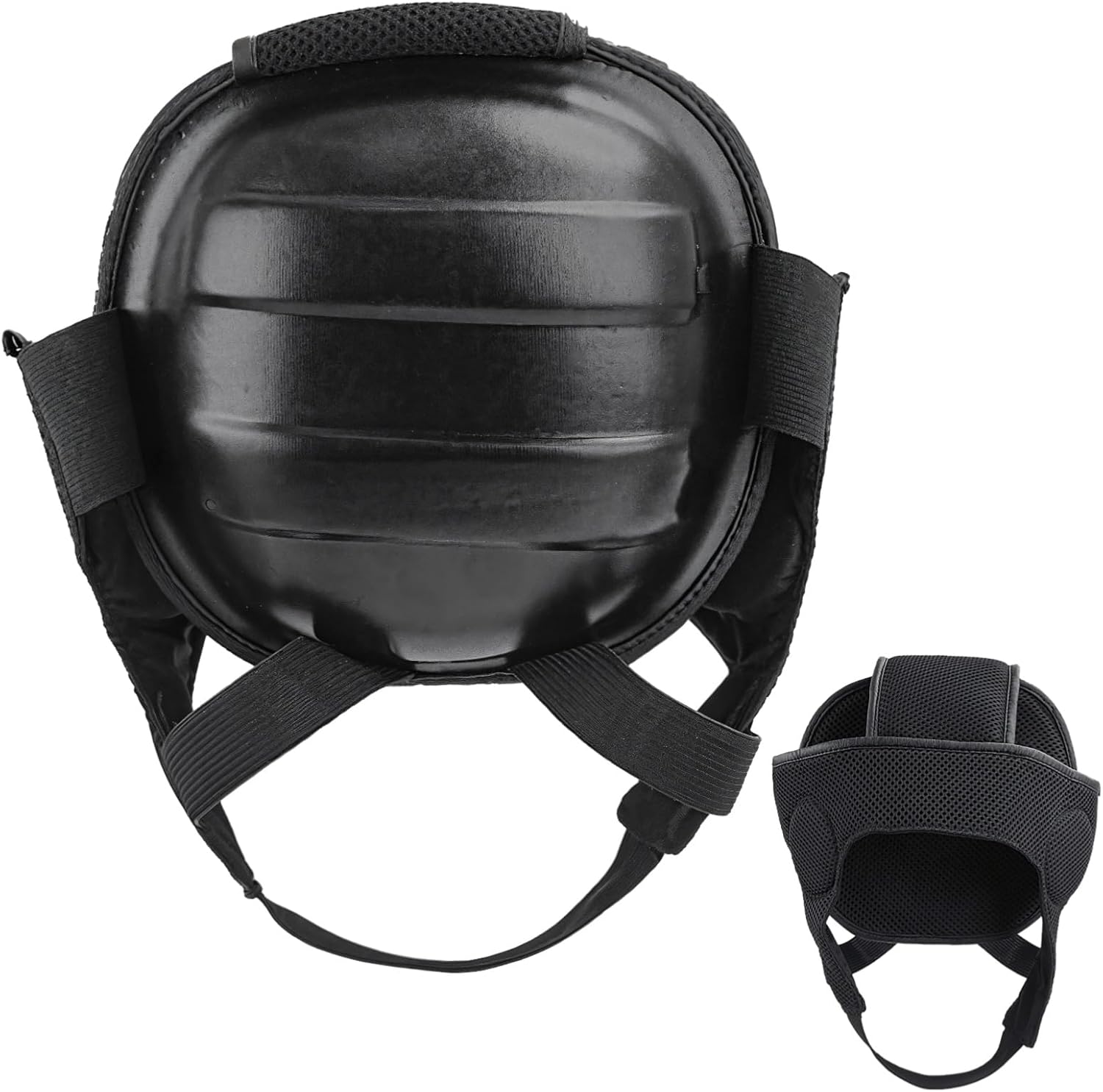 2 Pcs Adult MMA Headgear with Eva Foam Padding, Adjustable Wrestling Training Guard, Breathable Mesh with Elastic Straps for Sparring