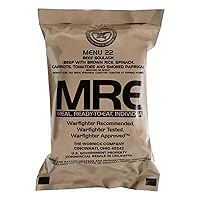 Vista 12 de MRE ricos en nutrientes - Comidas portátiles de supervivencia alimentaria - Larga vida útil lista para comer raciones de alimentos de emergencia