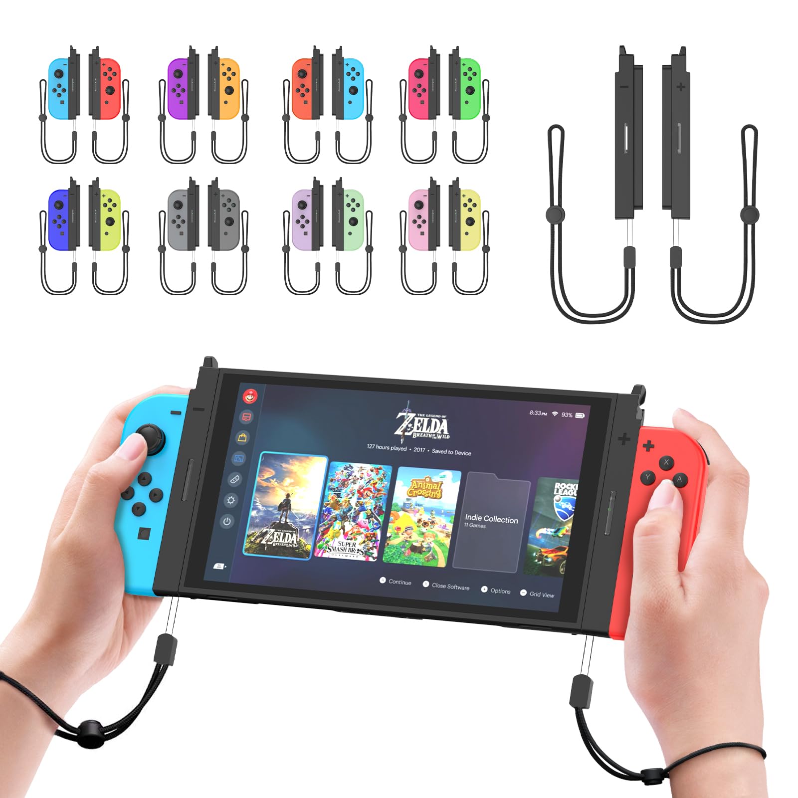 Amazon.co.jp: JOYTORN Switch Joy-ConコントローラーをNintendo 