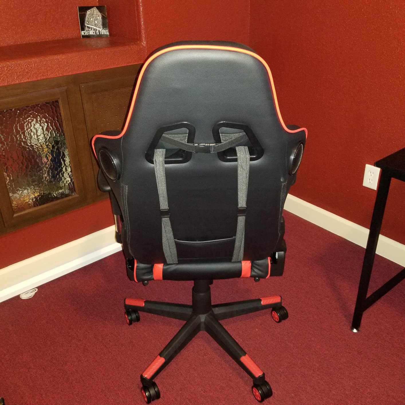 30/mo Finance GTRACING Gaming Chair with Footrest Speakers Video