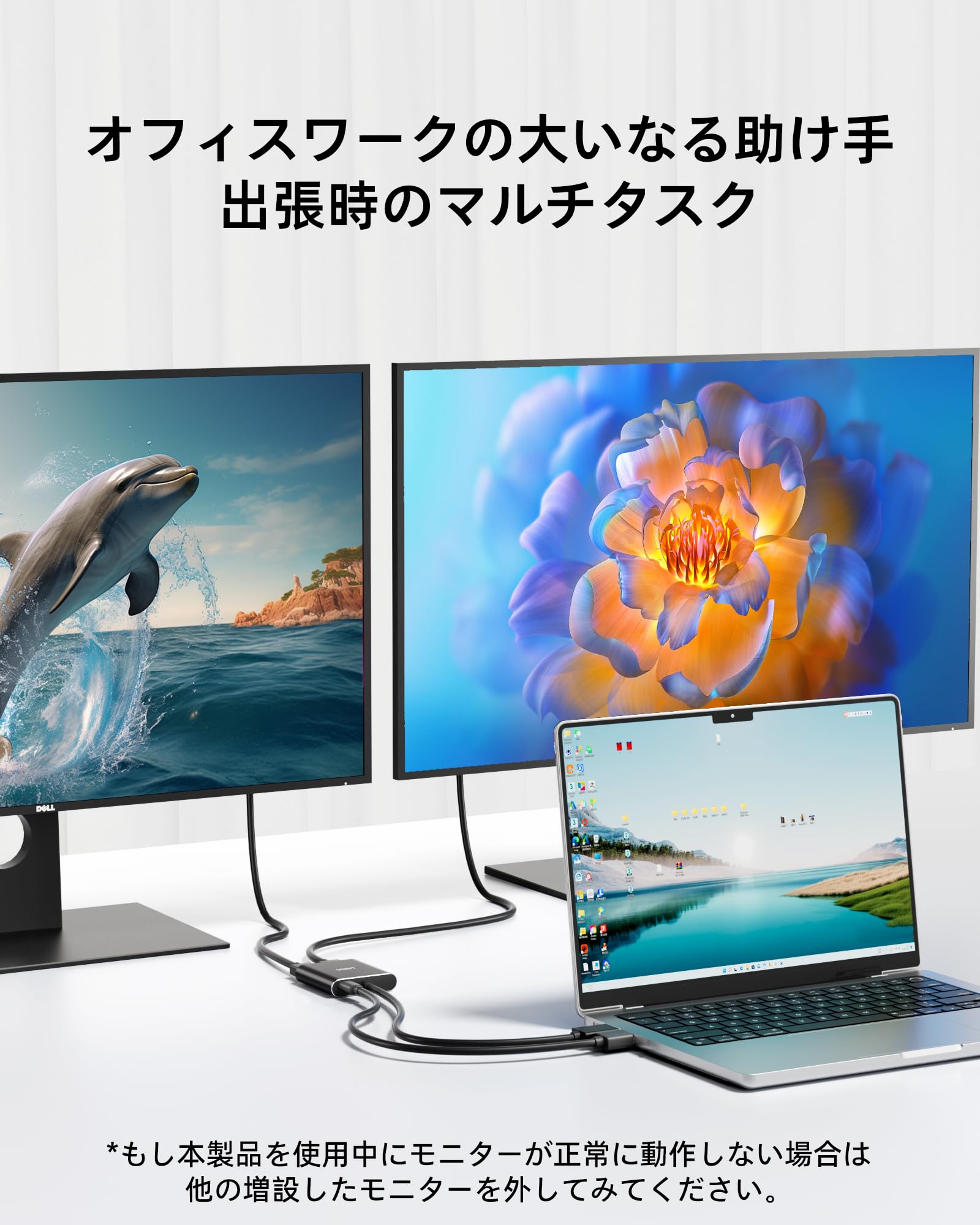 Amazon.co.jp: DisplayPort to デュアル DisplayPort 分配器