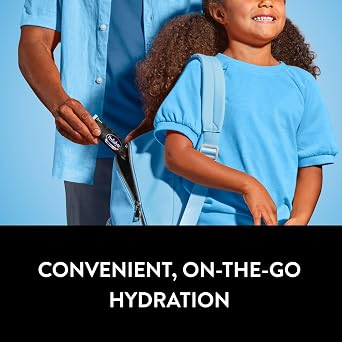 Pedialyte AdvancedCare Plus Electrolyte Powder, Has 33% More Electrolytes and PreActiv Prebiotics, Berry Frost, 6 Powder Packets