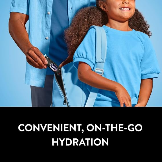 Pedialyte AdvancedCare Plus Electrolyte Powder, Has 33% More Electrolytes and PreActiv Prebiotics, Berry Frost, 6 Powder Packets