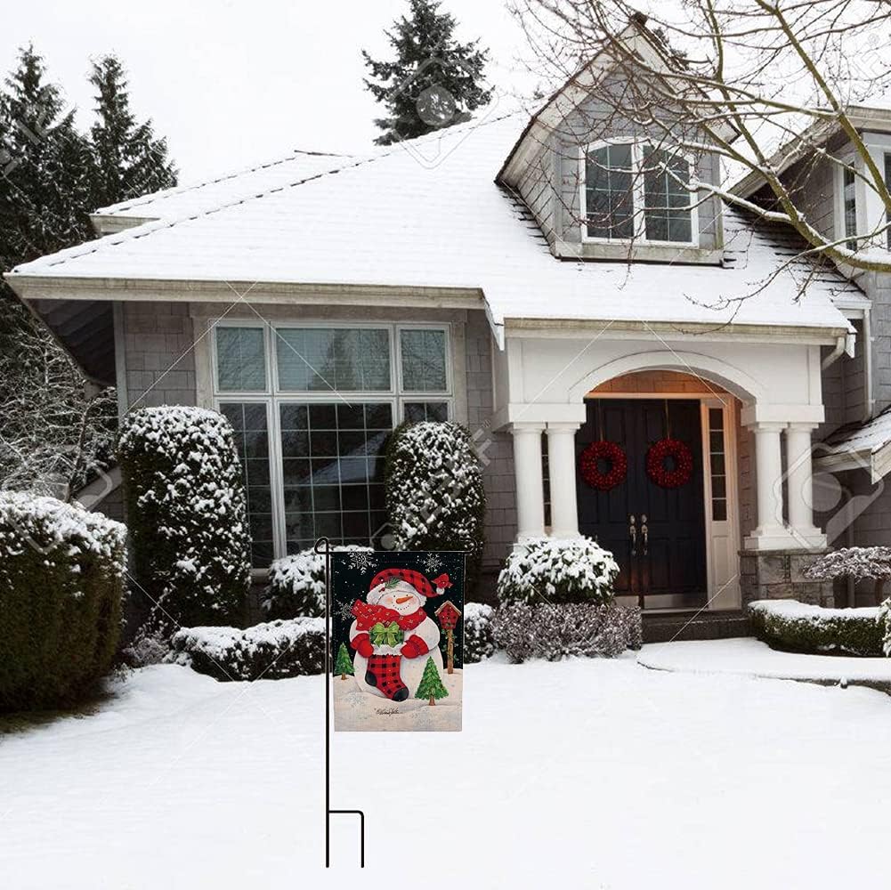 Garden Flag Stand Holder 20 Pack Garden Flag holder for 12 x 18 Inches Flags with Anti-Wind Clip for Outdoor Garden Yard Lawn