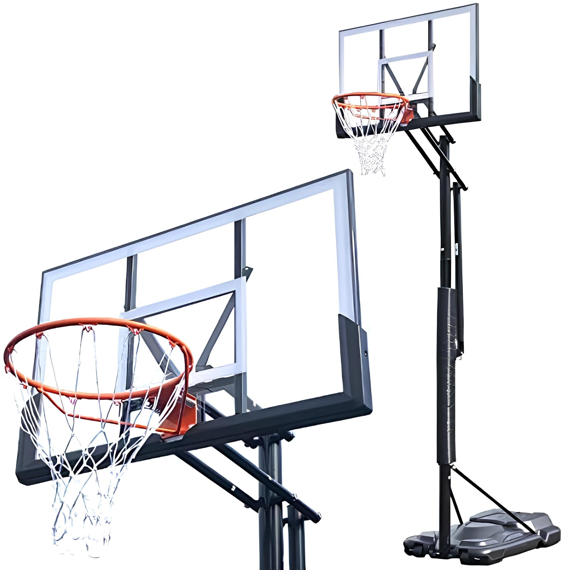 Amazon.co.jp: AxiSkill バスケットゴール 屋外用 バスケットゴール  