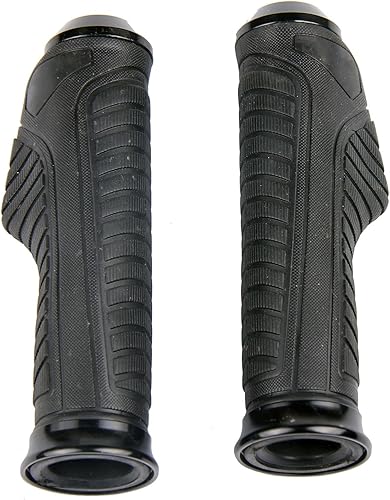 Miniatura 3 de Black Handlebar Gel Hand Grips with Black End Cap Compatible for 2005 Kawasaki ZRX1200