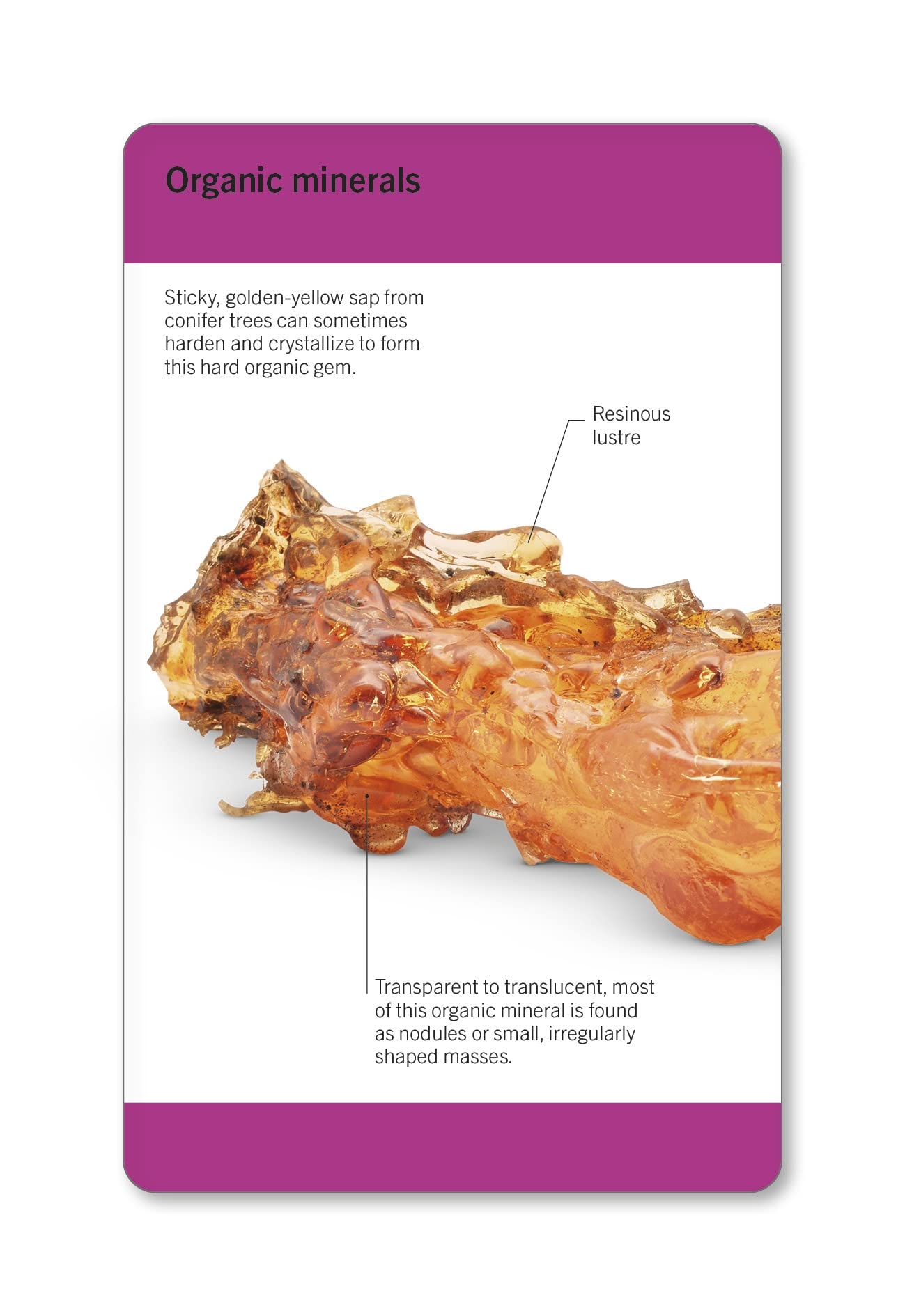 Our World in Pictures Rocks & Minerals Flash Cards