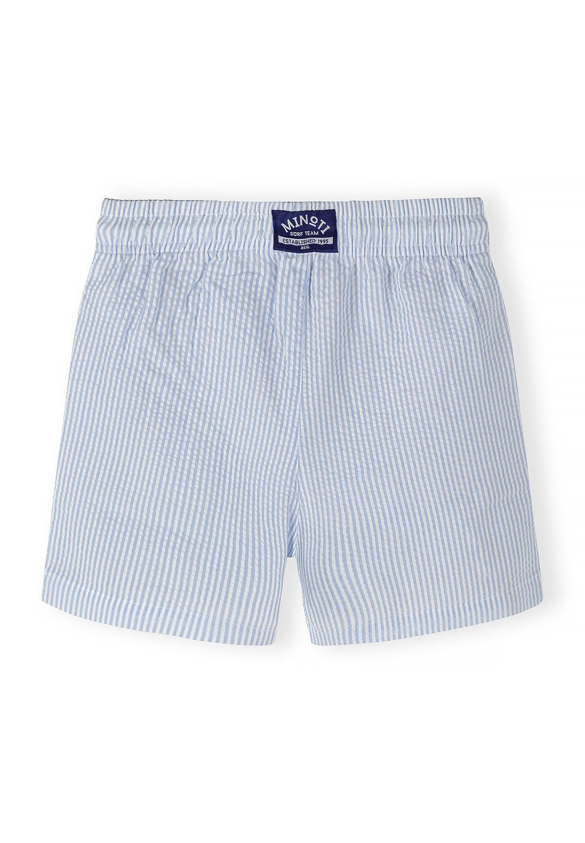 Minoti Jungen Badehose 2er-Pack Schnelltrocknend Kinder Badeshorts mit Kordelzug
