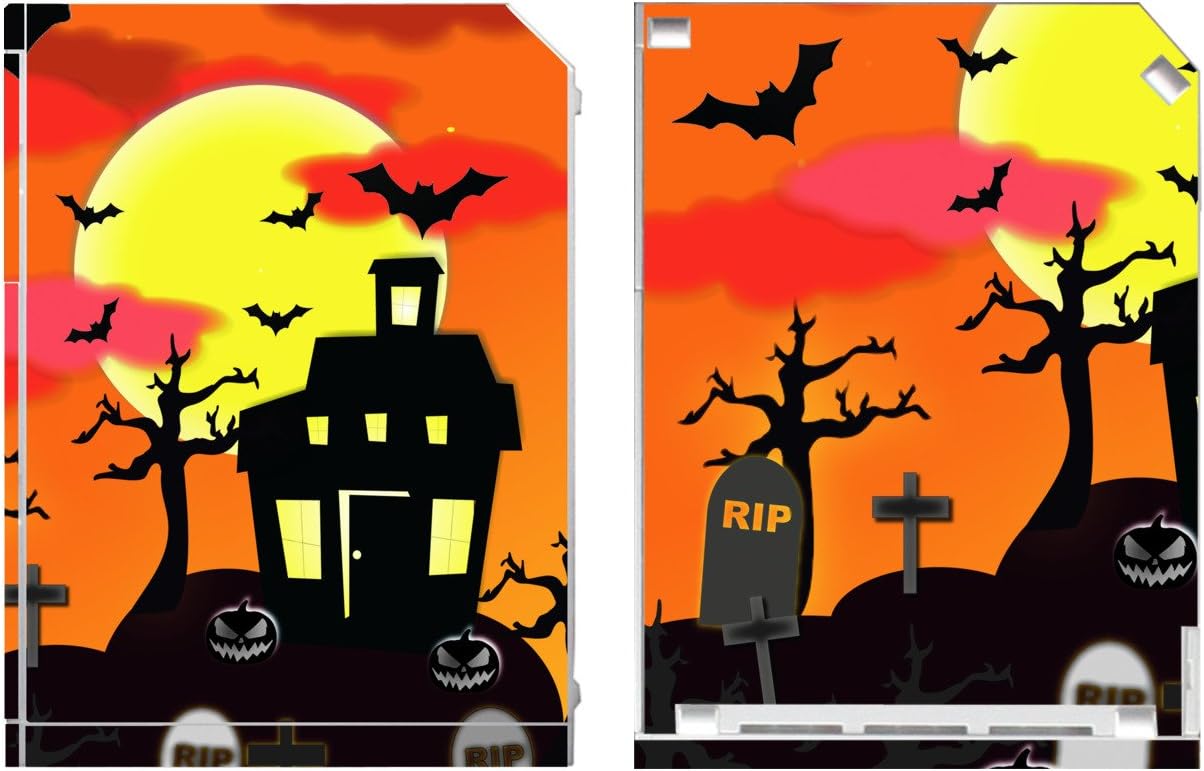 'Disagu Design Skin for Nintendo Wii stehend – Motif Scary House