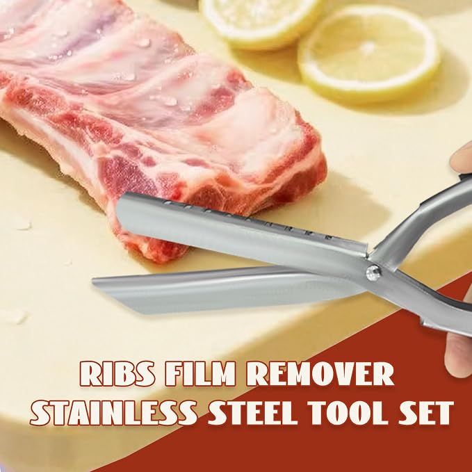 Kit removedor de membrana para costillas de acero inoxidable miniatura 3