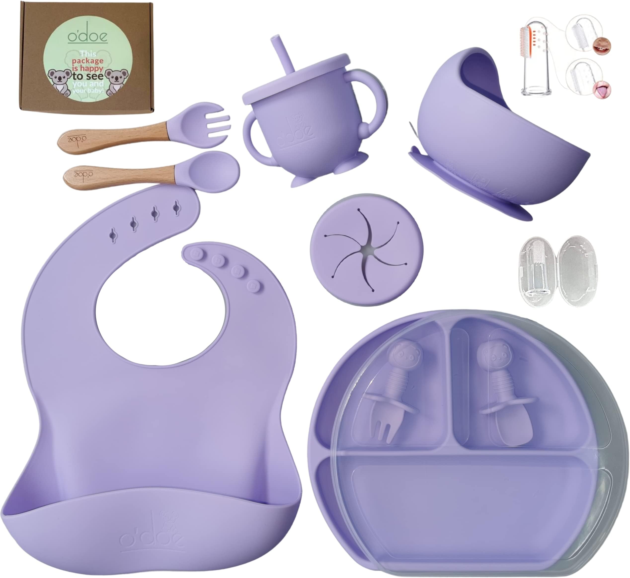 Baby Feeding Set - PURPLE
