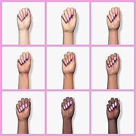 FZANEST Sakura Pink Gel Nail Polish,Spring Summer Candy Color Nail Art Gel Polish Soak Off LED UV D34